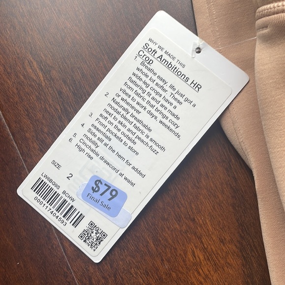 Lululemon soft ambitions crop - Picture 7 of 8